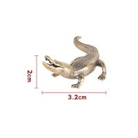 Brass Figurine Eye-Catching Brass Sculpture Long-Lasting