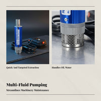 Electric Oil Fluid Pump, 21V Fuel Transfer, Compatible with Dongcheng, Dayi, Aluminum Alloy