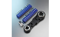 26 in 1 Socket Bit Set Compact Mini Portable Wrench Set Ratcheting Mini Ratchet Wrench Kit for Repair