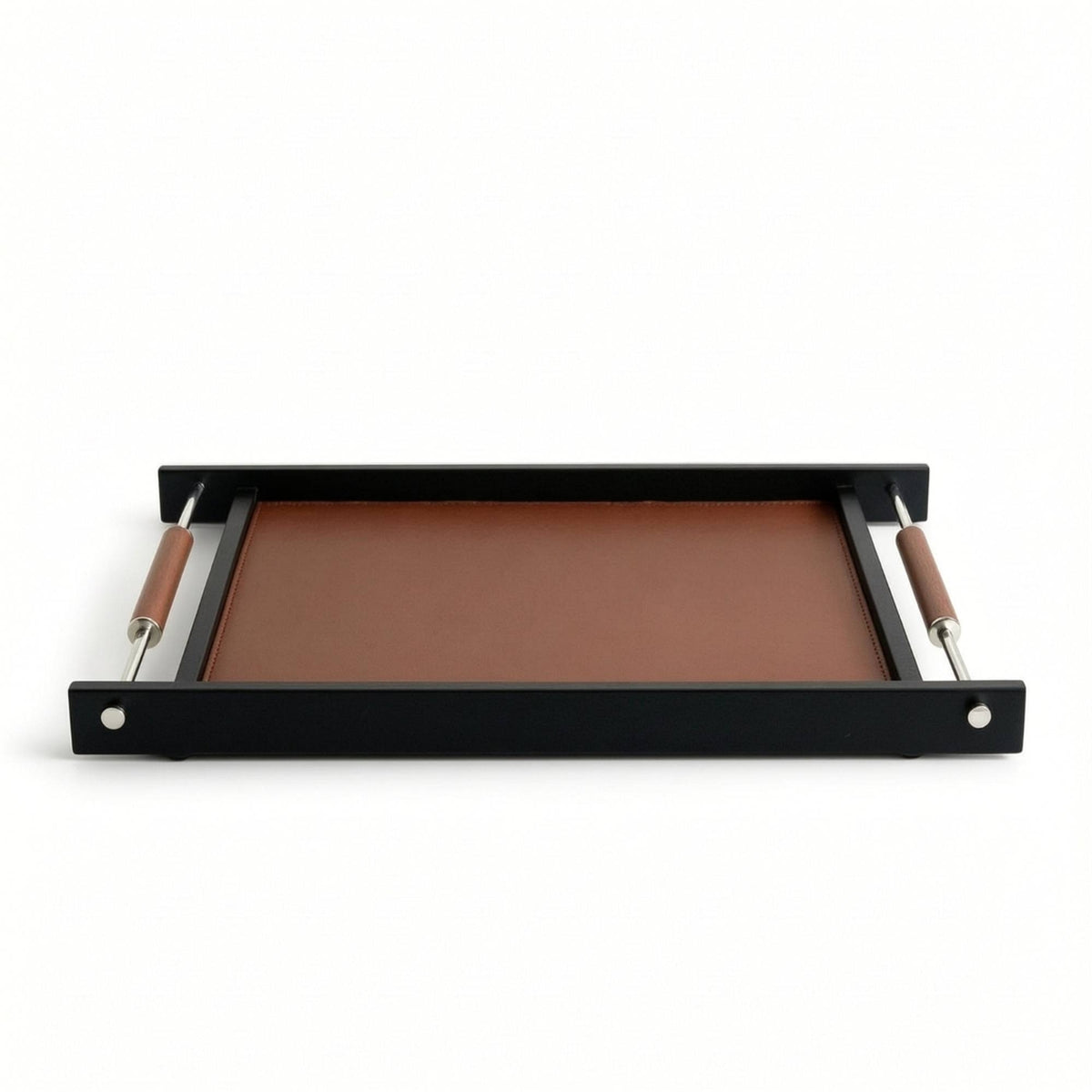 Decorative Tray with Handles Sturdy Tray with Handles Modern for Vanity