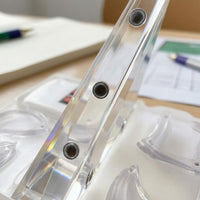 Attractive Geometry Optics Kit Triangular Prism Optics Experiment Kit Science Educational Set Transparent Components