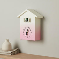 Cuckoo Wall Timepiece Nordic Design Bird House Timepiece Easy Setup