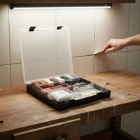 Tile Repair Hand Tool Kit Hinged Case Household Fix Handheld