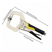 Anti Slip 90 Degree Quick Clamp Cushioned Pads 90 Degree Corner Clamp for Woodworkers