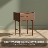 Dressing Table Set with Mirror Vintage Design Makeup Desk Space-Saving Multiple Storage Drawers for Women, Homeowners, Apartment