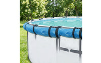 3 Pieces Secure Pool Cover Strap with Buckle Long-Lasting Pool Cover Straps with Buckles Easy Installation Weatherproof