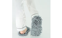 Mop Slippers Quiet Washable Microfiber Mop Shoes Highly Absorbent for Bathroom