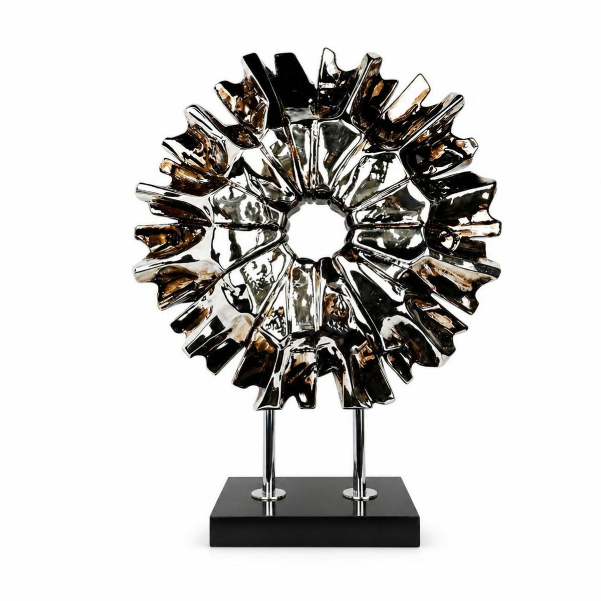 Radiant Sculpture Textured House Decoration Modern
