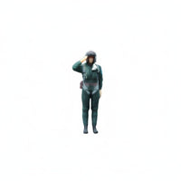 1/72 Scale Ground Crew Figurine High Intricacy Air Force Personnel Model