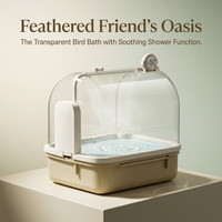 Automatic Bird Bath Tub, Circulating Faucet USB Electric Pet Water Cycle Bath Tub for Parrot Cage, S - Image 2