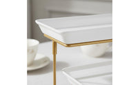3 Tier Dessert Stand Reusable Tiered Tray Stable for Buffet