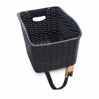 Basket Woven Cycle Basket Sturdy for Commuters, bike, Electric Bikes