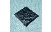 Square Pool Main Drain Cover Louvered Pool Drain Cover Slimline Flat