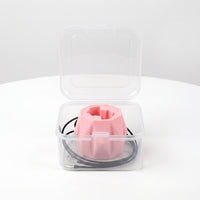 Silicone Jaw Training Ball with Cord Lightweight Jaw Exerciser with Carrying Case Long-Lasting Jawline Exerciser Discreet for Travel