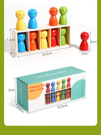 Wooden Memory Matching Game for Kids - Drink Bottle Guessing Game