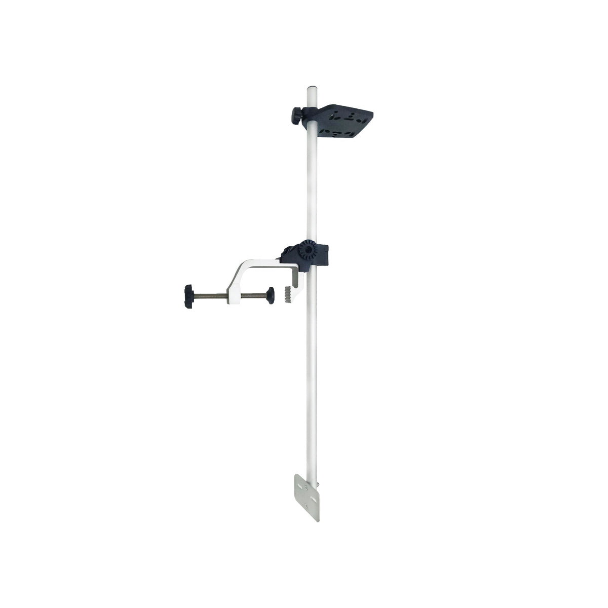 Lightweight Adjustable Aluminum Fish Finder Mount for Multiple Boat Types