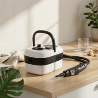 Electric Steam Cleaner with Accessories Compact Handheld Steam Cleaner High-Power Cleaning Machine Multi-Purpose for Homeowners, Housekeepers, Kitchen, Bathroom
