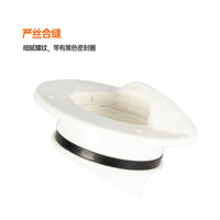 Live Well Drain Plug Drain Valve Outlet White Plastic Drain
