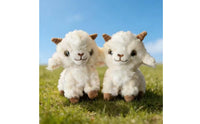 Stuffed Ornament Soft Stuffed Keepsake Stuffed Animal Fuzzy Toy Compact for Collectors, Desk, Backpack