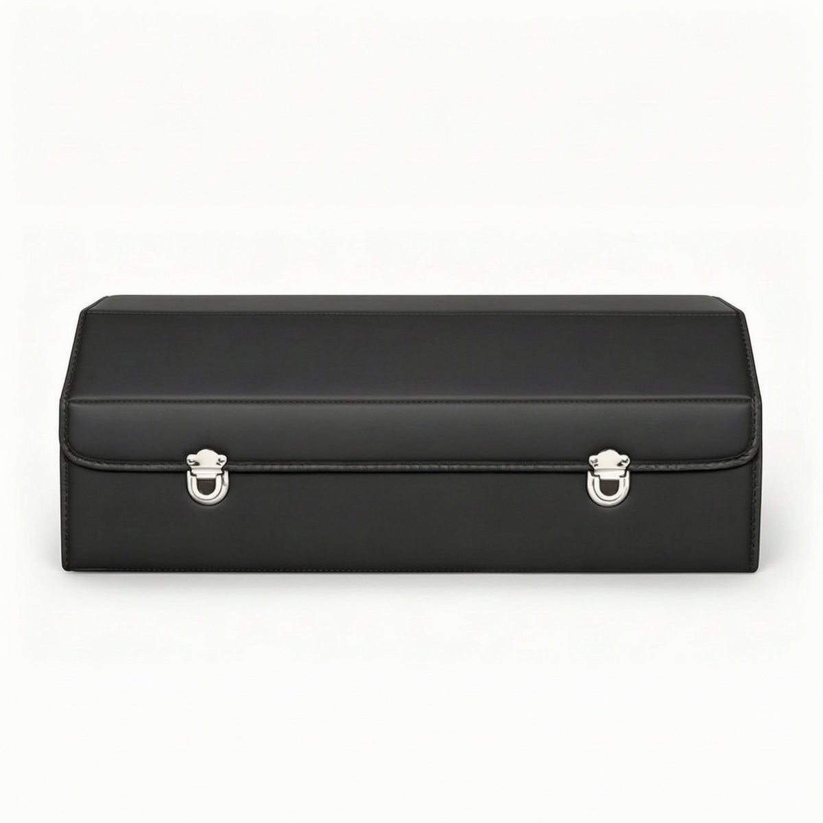 Car Trunk Organizer with Lid Foldable Car Storage Box Collapsible for Cargo Area