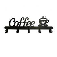 Coffee Hook Rack Black Cup Hanger Decorative for Kitchen