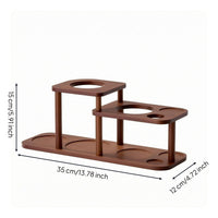 Coffee Machine Stand Circular Cutouts Espresso Machine Stand Minimal Design