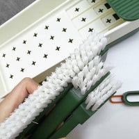 3 Pieces Crevice Brush Set Easy to Reach Narrow Cleaning Brush Long-Lasting