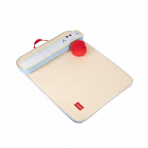 Dog Sleeping Cushion Breathable Pet Sleeping Mat Dampness-Resistant Cooling Pet Pad for Small Dogs, Young Dogs
