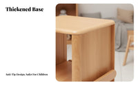 Revolving bookshelf Large Capacity Multi-Tier Rotating bookshelf for Small Spaces
