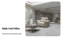 Luxury Design Modern Business Sofa and Table Set Formal Stylish Office Furniture Thick Cushions Reception Seating long-lasting Hardwood Frame for Corporate Clients, Interior Designers, property owners, premium Lounge, Lobby, Waiting Room