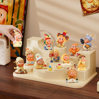 Transparent Dustproof Display Case for Blind Box Figures, Modern Style, PET