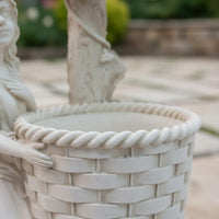 Solar Angel Statue Resin Material Solar Garden Sculpture for Balcony, Patio