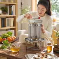 Stainless Steel Honey Press Robust Manual Honey Press Tabletop for Home, Apiary