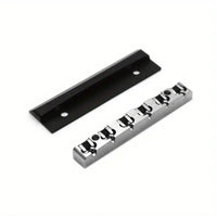 ST Style Guitar 43mm Roller Stainless Steel Electric Guitar Nut, Precision CNC Machined Replacement