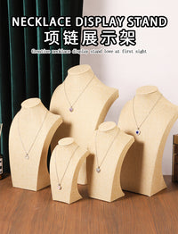批发项链展示架人像模特首饰架颈模柜台陈列道具项链架子珠宝展示
