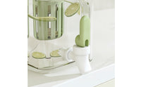 BPABPA-Safe Cold Water Pitcher with Spigot Food-Grade Beverage Dispenser with Tap Transparent Drink Dispenser with Spigot Large-Capacity for Families