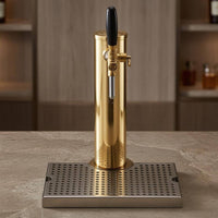 Stainless Steel Beer Tap Column Lever-Style Keg Beer Column Reflective