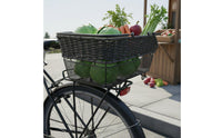 Rear Bike Basket Large Capacity Cycle Rack Basket Rain Cover Included for Picnic