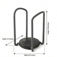 Dish Rack and Sink Drainer with Draining Board Plate Organizer for Kitchen Counter, Space Saving Dish Drainer Unit