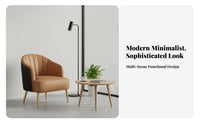 Loveseat and Armchair Set Modern Design Conversation Group Minimalist aesthetic Comfortable Seating for Cafe Owners, Living Room
