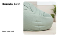 Modular Floor Seat Chair Ergonomic Ergonomic Comfort Floor Sofa Soft and Skingentle Breathable for Adults, Teens, Balcony