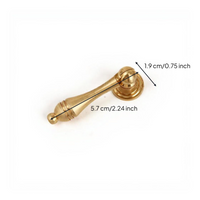 Sturdy brass handle, modern Chinese design drawer pull, cabinet door knob, resilient decorative hardware.