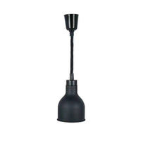 Telescopic Food Warming Lamp Hanging Food Warmer Lamp Adjustable Dome-Shaped for Restaurants, Hotels, Caterers, Supermarket
