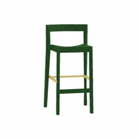Continuous Loop supportrest Stool modern aesthetic design Counter Chair Modern Aesthetic Ergonomic Design for Kitchen Island