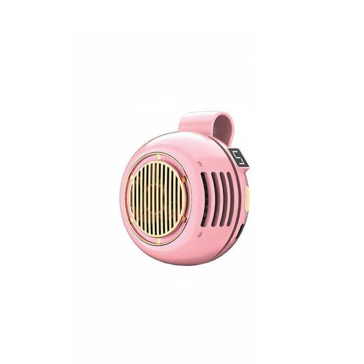 Lightweight Portable Waist Fan Hands-Unrestricted Small Attachable Fan 360° Rotatable Brushless Engine for Outdoor, Travel