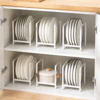 Dish Drying Rack, Over-Sink Dish Drying Rack, Slim, White, Tableware Drainer, Matte Finish