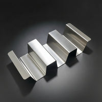 Tacos  Rack with Handle Flat-Bottom Tacos  Holder Metal Culinary Forming Rack for Kitchen