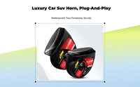 12V waterproof car horn, double-tone
