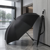 Waterproof Large Golf Umbrella Oversized Umbrella with Sleeve Heavy-Duty Windproof for Golfers, Commuters, Commuting, Travel