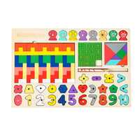 Wooden Tangram Puzzle Toy for Early Education